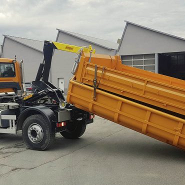 Abrollkipper, Transportsysteme und Sonderaufbau